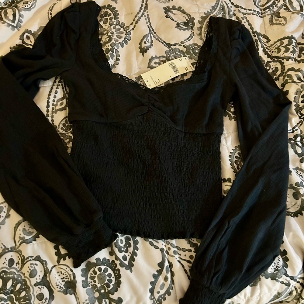Elegant Black Women's Top